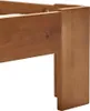vidaXL Posteľ z masívneho dreva Honey Brown Pine 120x200 cm Náhľad obrázku produktu 4