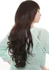 WIG ME UP Perücke superlang Pony Dunkelbraun Mix MA113-2T33 Produktbild-Vorschau 6