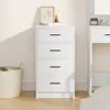 vidaXL Dressoir, wit, 40 x 41 x 75 cm, houtvezel Productafbeelding-voorbeeld 4