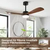 Ventilatore da soffitto da 106 cm con illuminazione, 3 pale Anteprima dell’immagine prodotto 6