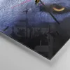 Wanduhr - Quadrat - Glasuhr - Schau der Wolf Augen - Produktbild-Vorschau 5