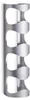 Zeller Wand-Flaschenhalter, Edelstahl 11,5x9,8x45 Produktbild-Vorschau 1