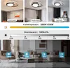 ZMH LED Deckenleuchte - Dimmbare Moderne Runde Produktbild-Vorschau 2