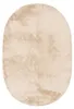 Volero - Flauschiger Teppich Oval - Cozy Creme - 80x120cm - Produktbild-Vorschau 3