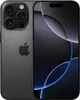 A product shot of an iPhone 16 Pro, showing the back and front of the device. Produktbild-Vorschau