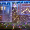 3.5m LED vodopád víla světla 8 světelných režimů Barevné Náhled obrázku produktu 2