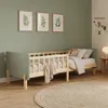 Cadre de lit 90x200 cm Lit enfant Vert Lit en bois Pin Voir les images du produit 14