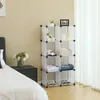 SONGMICS Regalsystem mit 9 Fächern 93 x 123 x 31 cm Cube Produktbild-Vorschau 4