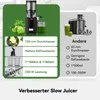 LINKChef SJ-052-EU-BL Entsafter - 250W Leistung 1.8L Produktbild-Vorschau 3