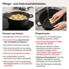 Kochtopf 9,5L Ø 32 cm – Hochwertiger Aluguss-Suppentopf mit Produktbild-Vorschau 6