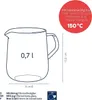 KELA dzbanek na mleko FONTANA 0,7 l KL-12390 Podgląd zdjęcia produktu 2