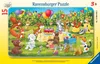 Kinderpuzzle 15 Teile - Tierische Geburtstagsfeier Produktbild-Vorschau 1