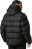 A man wearing a black puffer jacket, viewed from the back. Voir les images du produit