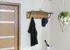 Wandgarderobe MCW-N78, 2 Kleiderstangen 4 Haken, Produktbild-Vorschau 9