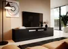 TV-Schrank 200 cm, Fernsehschrank, TV-Schrank, Schwarz Produktbild-Vorschau 1
