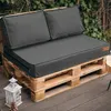 Blomster Cuscino per Pallet 120x80 Set 3 Parti Impermeabili Anteprima dell’immagine prodotto 3