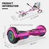 MEGA MOTION 6.5 Hoverboard mit sitz hoverkart GO-Kart für Produktbild-Vorschau 6