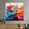 Splash abstrakte Wandkunst Leinwandbild Wandbild Kunstdruck Produktbild-Vorschau 3
