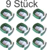 9 x 34 mm Zaun Pfosten Halter Clip Gartenzaun Schweiß-draht Produktbild-Vorschau 1