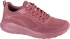 A single Skechers Bobs Squad Chaos sneaker in a plum color is shown from the side against a white background.
