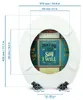 Sanfino® Premium WC Sitz "Old School" hochwertiger Produktbild-Vorschau 5