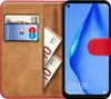 A phone case with a card slot and money inserted, displayed open. Anteprima dell’immagine prodotto
