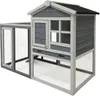 Králikáreň Wiltec sivobiela 1220 x 630 x 920 mm s voľným Náhľad obrázku produktu 4