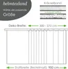 Heimtexland záclony závěsy bílá volán páska záclony Náhled obrázku produktu 3