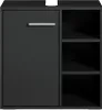 Meuble vasque Neptunus  60 x 28 x 60 cm - Noir mat - Meuble Voir les images du produit 3