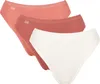 Sloggi Damen-Slip 3er-Pack Basic+" terracotta/lachs/natur Produktbild-Vorschau 1