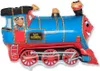 Treno di palloncini in foil, locomotiva blu, 70 cm Anteprima dell’immagine prodotto 2