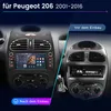 Autoradio Android 7 pouces Carplay Android pour Peugeot 206 Voir les images du produit 2