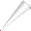 ROTH 667011 ROTH Schultüten-Rohling, rund, 700 mm, weiß Anteprima dell’immagine prodotto 1