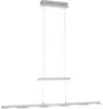 A modern, linear LED pendant light with adjustable height, shown against a white background. Produktbild-Vorschau