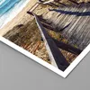 Poster - Poster ohne Rahmen - Meer Strand Eintritt - 100x70 Produktbild-Vorschau 2