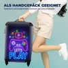 MuchoWow® Koffer Handgepäck Trolley Rollkoffer Kleine Produktbild-Vorschau 4