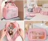 Reise-Kosmetiktasche - transparent - 3-in-1 - Organizer für Produktbild-Vorschau 9