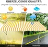 Jopassy Tenda da sole a morsetto Tenda da sole senza Anteprima dell’immagine prodotto 3