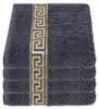 Luxus Medusa Handtücher 4er Set 50x90 cm - Anthrazit / Produktbild-Vorschau 1