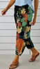 ASKSA Damen 7/8 Drucken Lange Hose Leinenhose Sommerhose Produktbild-Vorschau 4