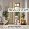 tinycurtains Türvorhang 195x150cm mit Teleskopstange Produktbild-Vorschau 9
