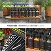 𝗛𝗔𝗩𝗘𝗡𝗛𝗔𝗨𝗦 Gewürz Organizer Set I 24x Gewürzgläser Produktbild-Vorschau 6