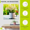 ARTland Poster Frühlingsgarten mit Echter Kamille Größe: Produktbild-Vorschau 2