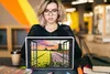 MuchoWow® Laptop Aufkleber Sticker Cover Aussicht - Tulpen Produktbild-Vorschau 5