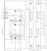 KFV Einsteckschloss 104 (Stulpart: abgerundet, DIN: DIN Produktbild-Vorschau 2