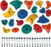 20er Set Klettersteine Mix Klettergriffe Kletterwand Produktbild-Vorschau 1