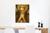 MuchoWow® Poster Frau - Gold - Krone 60x80 cm - Produktbild-Vorschau 5