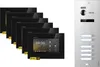 BALTER EVO HD Silber Video Türsprechanlage Set 6 Teilnehmer Produktbild-Vorschau 1