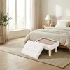 SONGMICS Sitzhocker mit Stauraum, Teddy-Fleece Produktbild-Vorschau 2