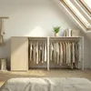 Set di 2 appendiabiti modulari KADRA 200x85cm per mansarda Anteprima dell’immagine prodotto 1